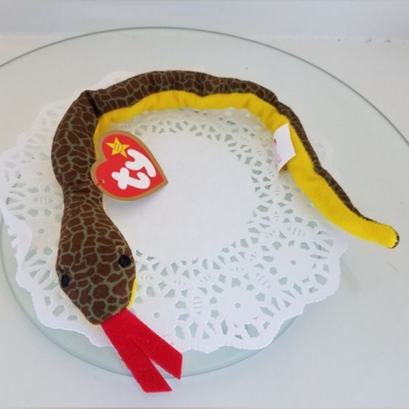 Slither the  Snake - TY Teenie Beanie Baby - Picture 1 of 3